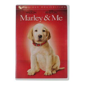 Marley & Me 2 Disc Bad Dog Edition Owen Wilson Jennifer Aniston DVD 20th Century